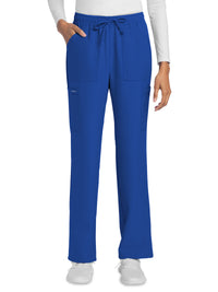 Women's 4-Pocket Drawstring Cargo Pant - CK272A - Royal