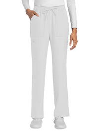 Women's 4-Pocket Drawstring Cargo Pant - CK272A - White