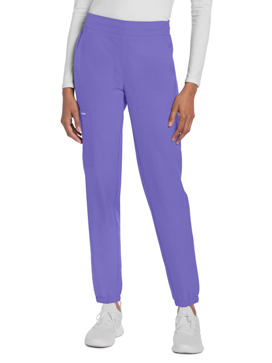 Women's 5-Pocket Mid Rise Jogger - CK273A - Electric Lavender