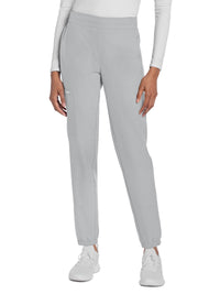 Women's 5-Pocket Mid Rise Jogger - CK273A - Grey