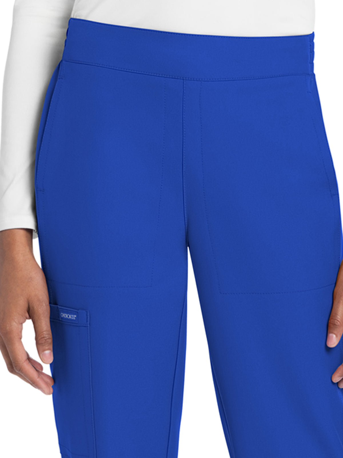 Women's 5-Pocket Mid Rise Jogger - CK273A - Royal