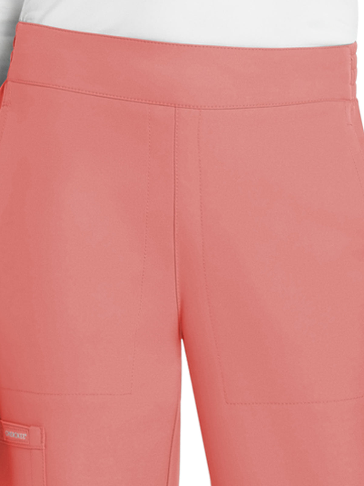 Women's 5-Pocket Mid Rise Jogger - CK273A - Spiced Coral