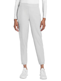 Women's 5-Pocket Mid Rise Jogger - CK273A - White