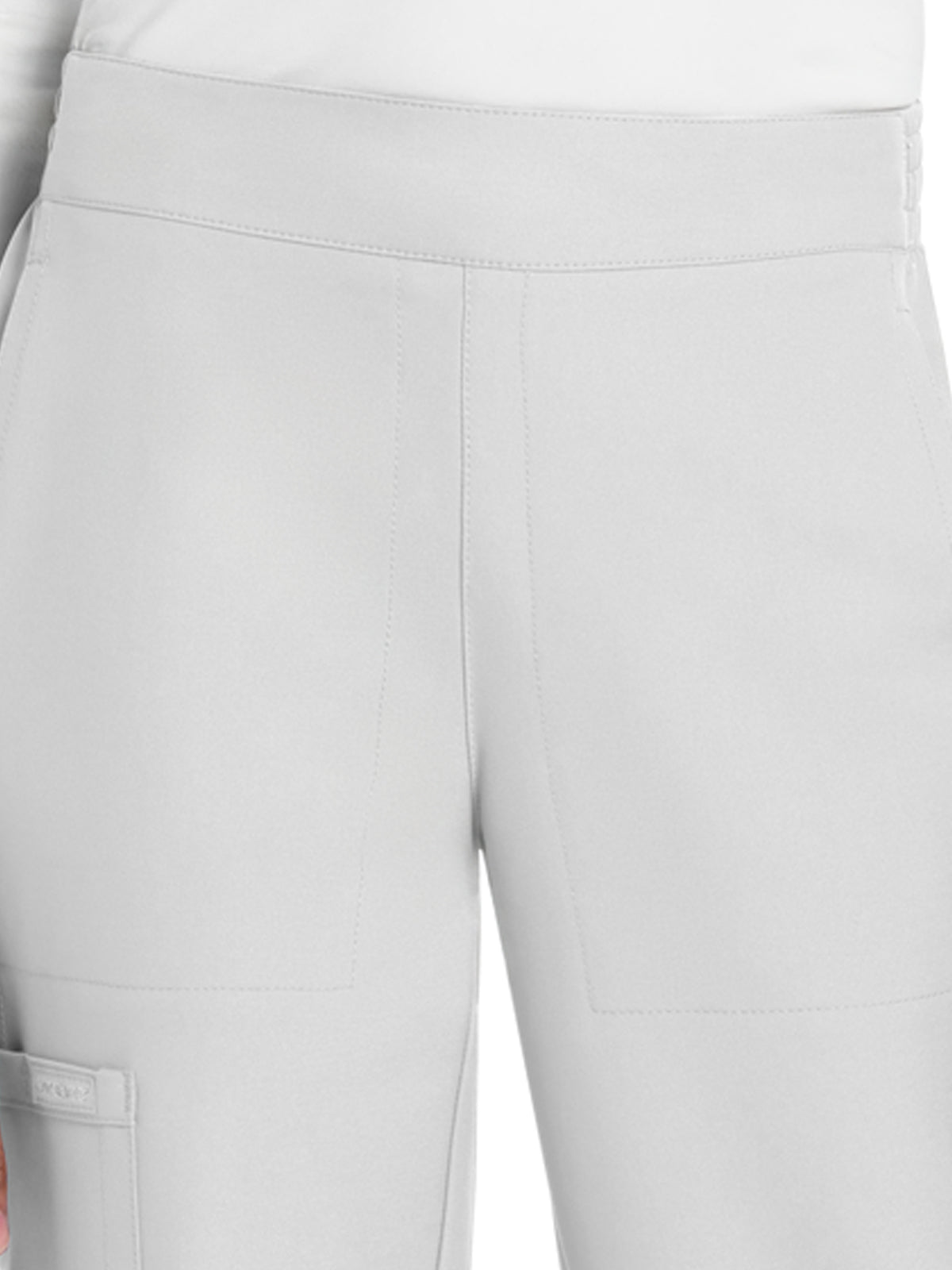 Women's 5-Pocket Mid Rise Jogger - CK273A - White