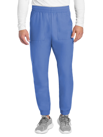 Men's 4-Pocket Mid Rise Jogger Pant - CK278A - Ciel