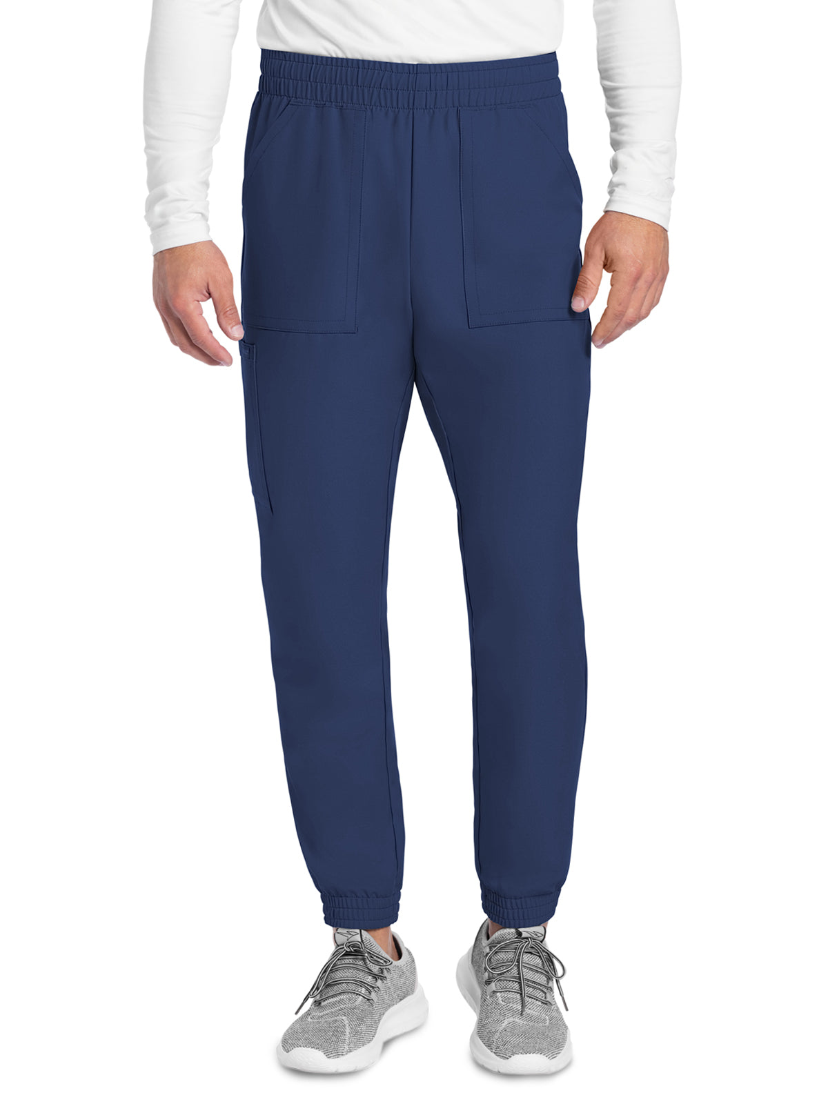 Men's 4-Pocket Mid Rise Jogger Pant - CK278A - Navy