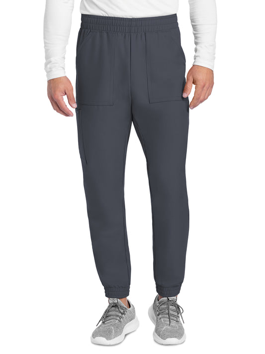 Men's 4-Pocket Mid Rise Jogger Pant - CK278A - Pewter