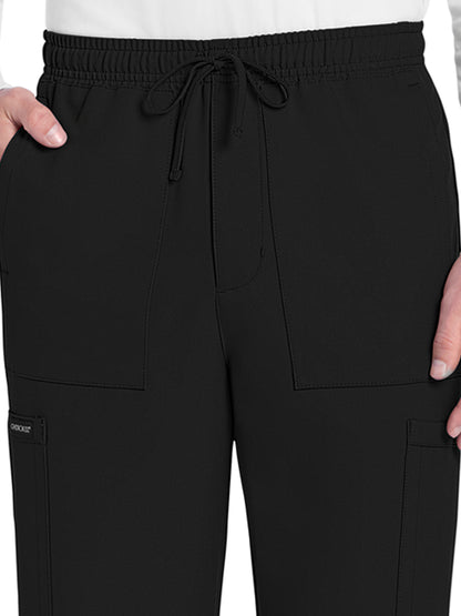 Men's 6-Pocket Straight Leg Pant - CK279A - Black