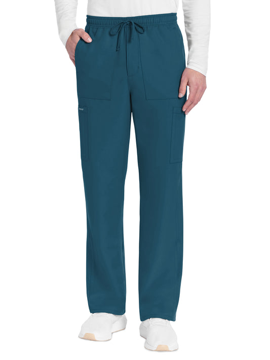 Men's 6-Pocket Straight Leg Pant - CK279A - Caribbean Blue