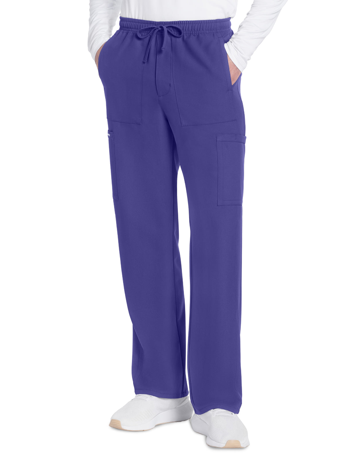 Men's 6-Pocket Straight Leg Pant - CK279A - Grape