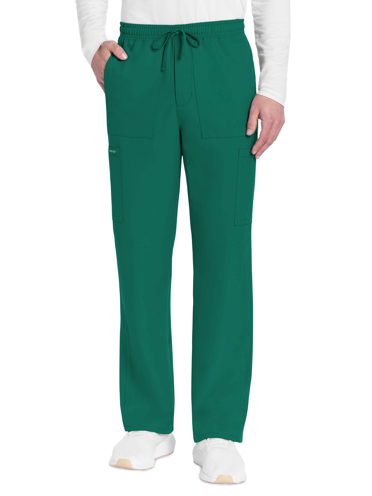 Men's 6-Pocket Straight Leg Pant - CK279A - Hunter Green