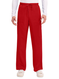 Men's 6-Pocket Straight Leg Pant - CK279A - Red