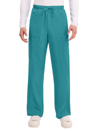 Men's 6-Pocket Straight Leg Pant - CK279A - Teal Blue
