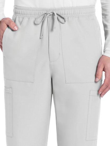 Men's 6-Pocket Straight Leg Pant - CK279A - White