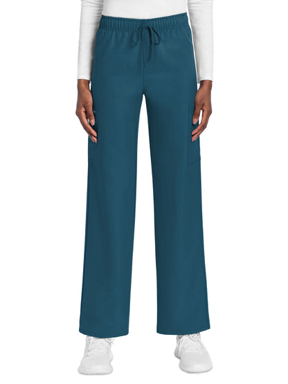 Unisex 3-Pocket Mid Rise Drawstring Pant - CK280A - Caribbean Blue