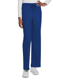 Unisex 3-Pocket Mid Rise Drawstring Pant - CK280A - Galaxy Blue