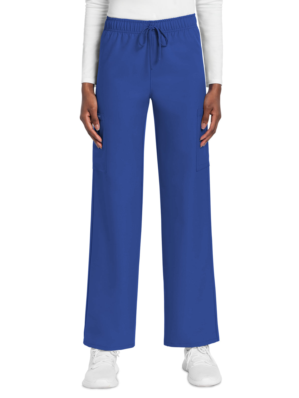 Unisex 3-Pocket Mid Rise Drawstring Pant - CK280A - Galaxy Blue