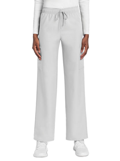 Unisex 3-Pocket Mid Rise Drawstring Pant - CK280A - White