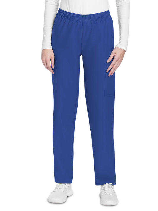 Women's 3-Pocket Mid Rise Cargo Pant - CK281A - Galaxy Blue