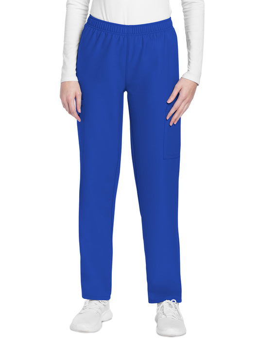 Women's 3-Pocket Mid Rise Cargo Pant - CK281A - Royal