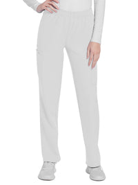 Women's 3-Pocket Mid Rise Cargo Pant - CK281A - White