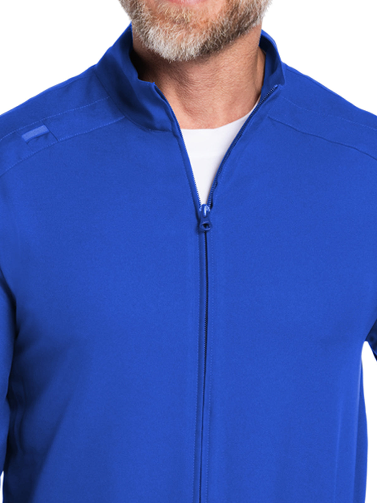 Men's 2-Pocket Zip Front Jacket - CK359A - Royal