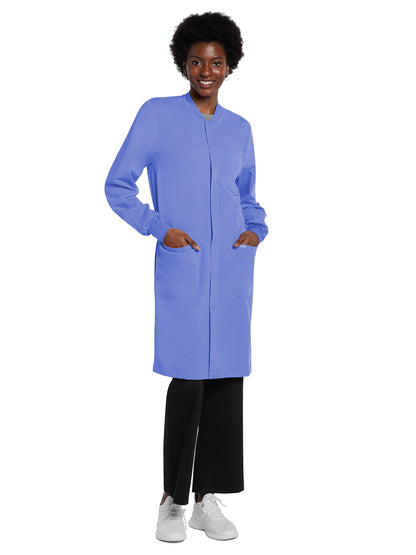 Unisex 3-Pocket 40" Lab Coat - CK402A - Ciel