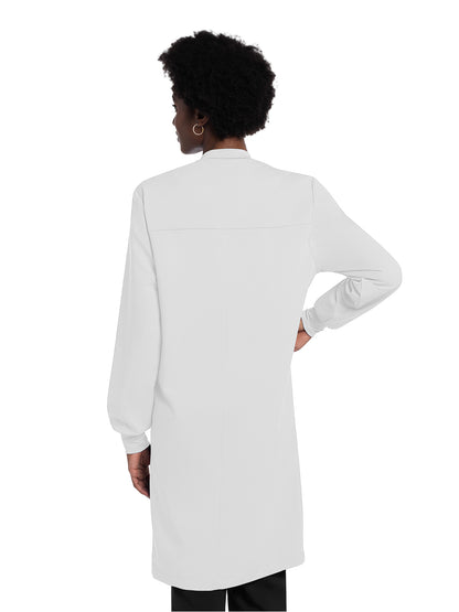 Unisex 3-Pocket 40" Lab Coat - CK402A - White