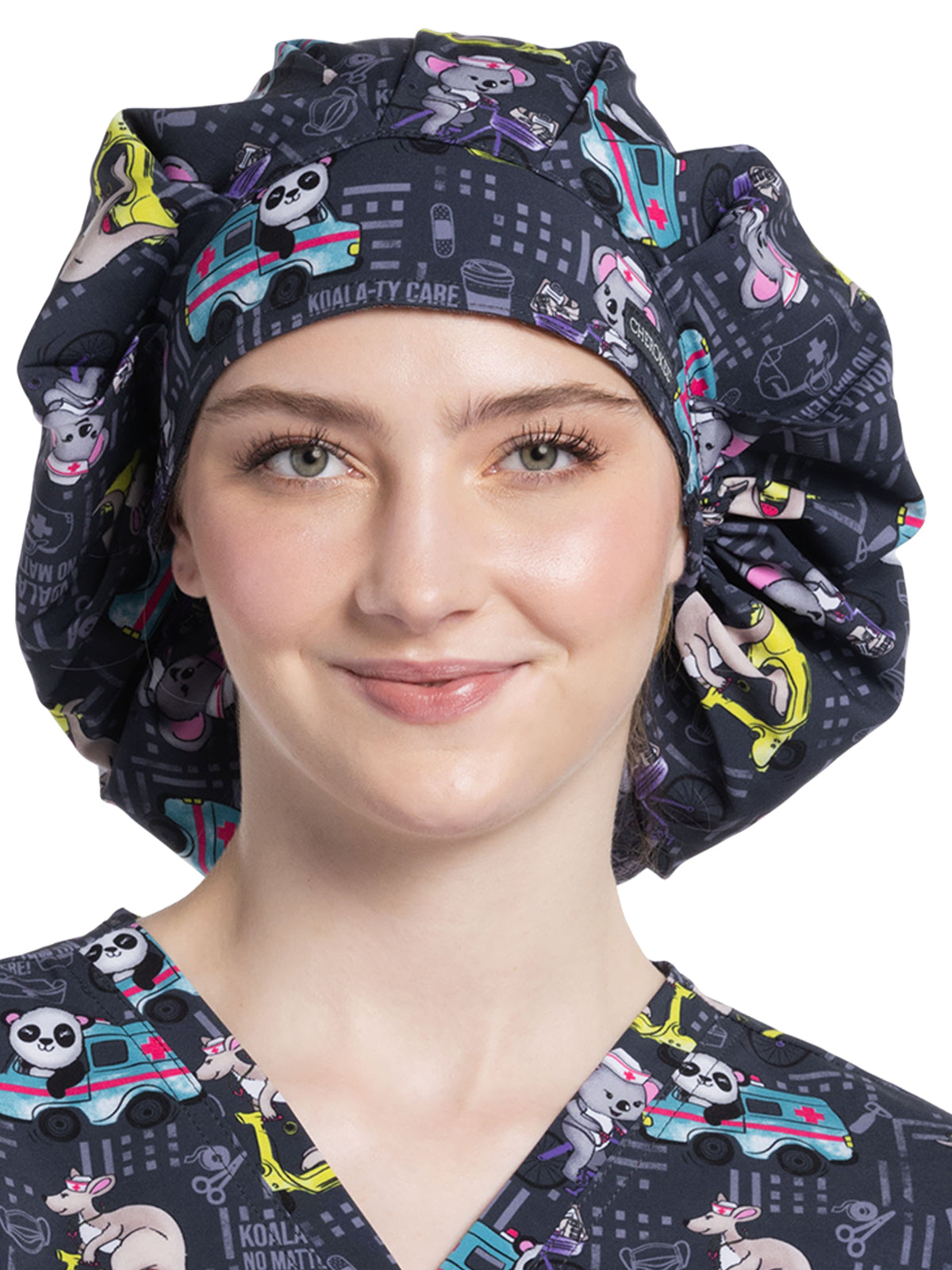 Unisex Bouffant Scrub Hat - CK514 - On The Go Care