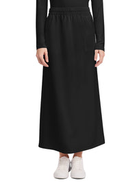 Women's 3-Pocket Elastic Waist Skirt - CK564A - Black