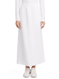 Women's 3-Pocket Elastic Waist Skirt - CK564A - White