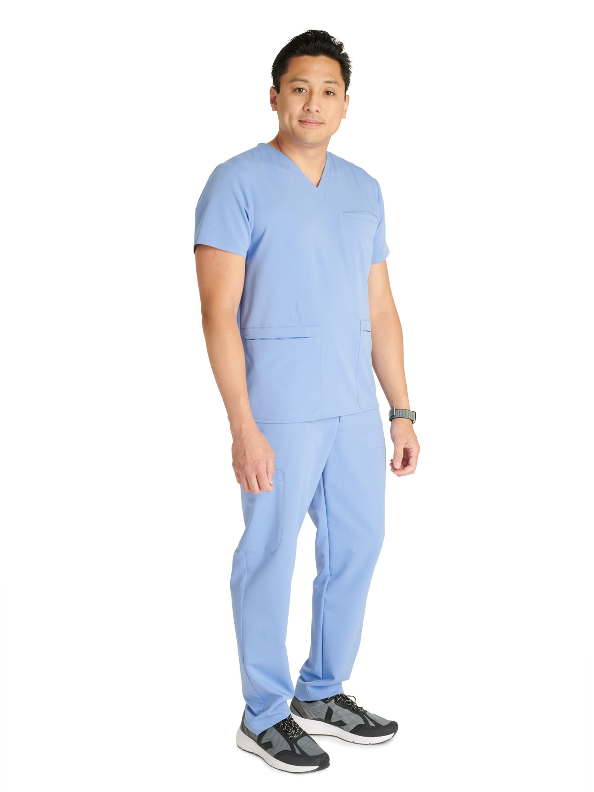 Men's V-Neck Scrub Top - CK719A - Ciel