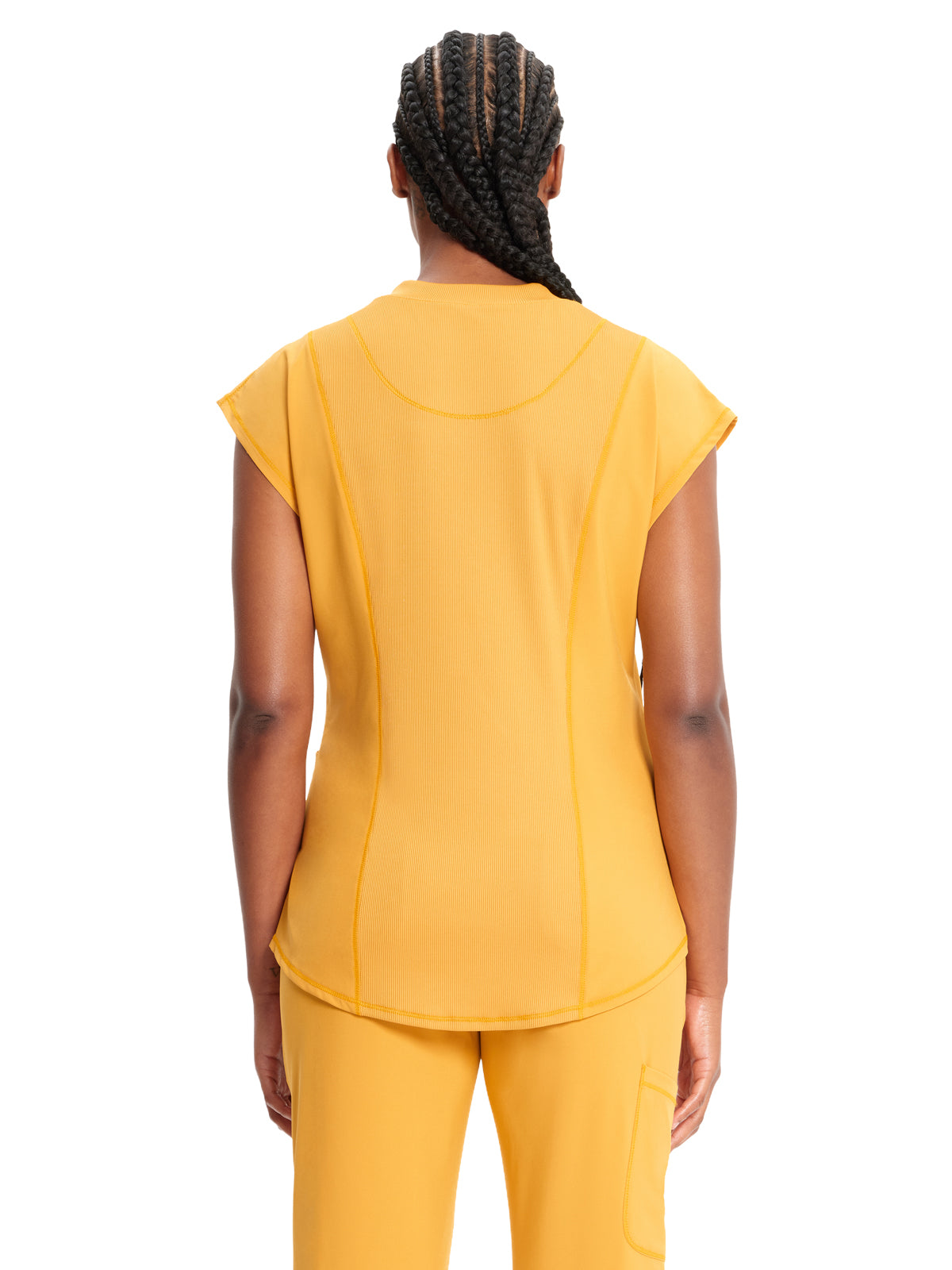 Women's Mock Neck Top - CK742A - Gold Rush