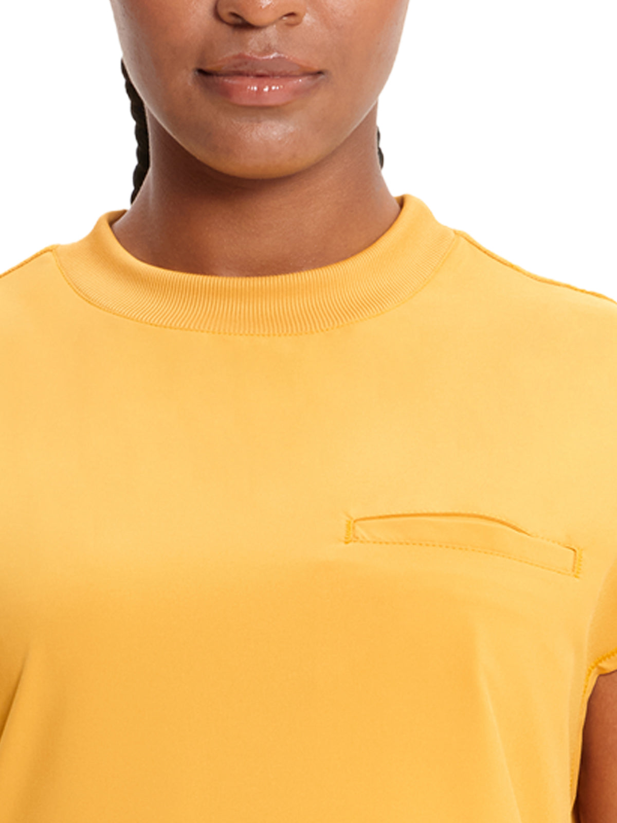 Women's Mock Neck Top - CK742A - Gold Rush