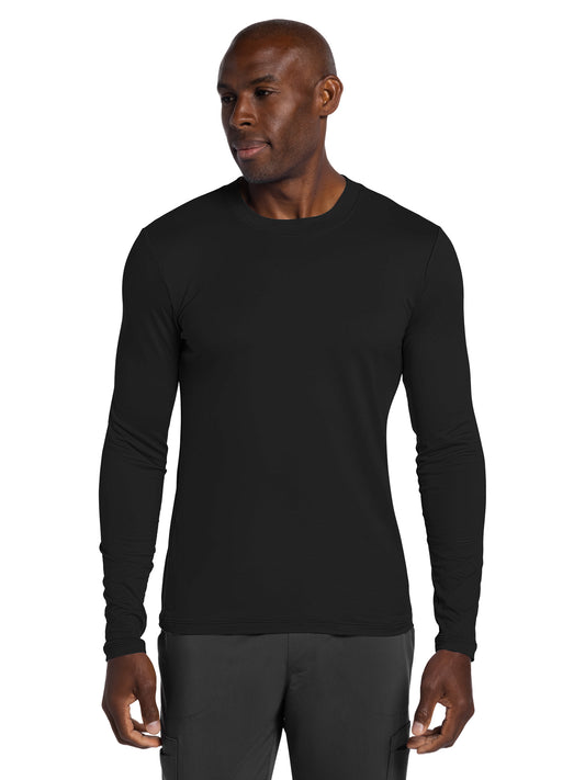 Men's Pocketless Underscrub Tee - CK807 - Black