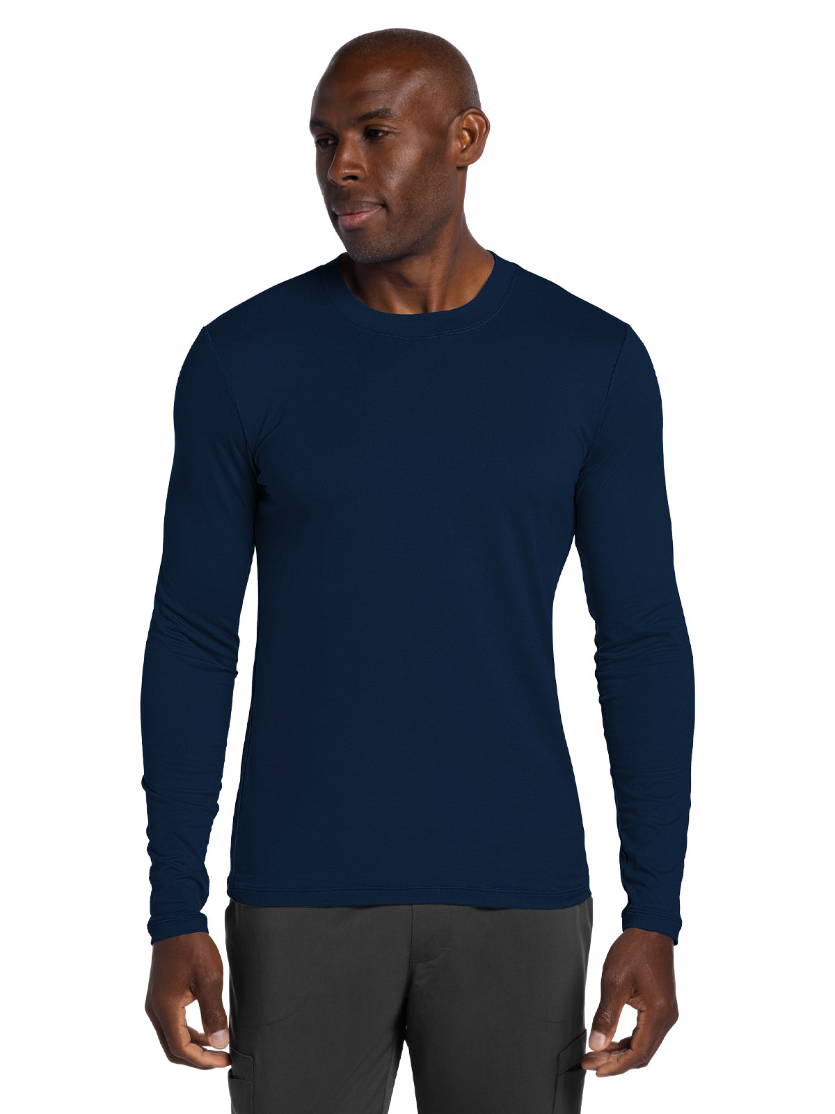 Men's Pocketless Underscrub Tee - CK807 - Navy