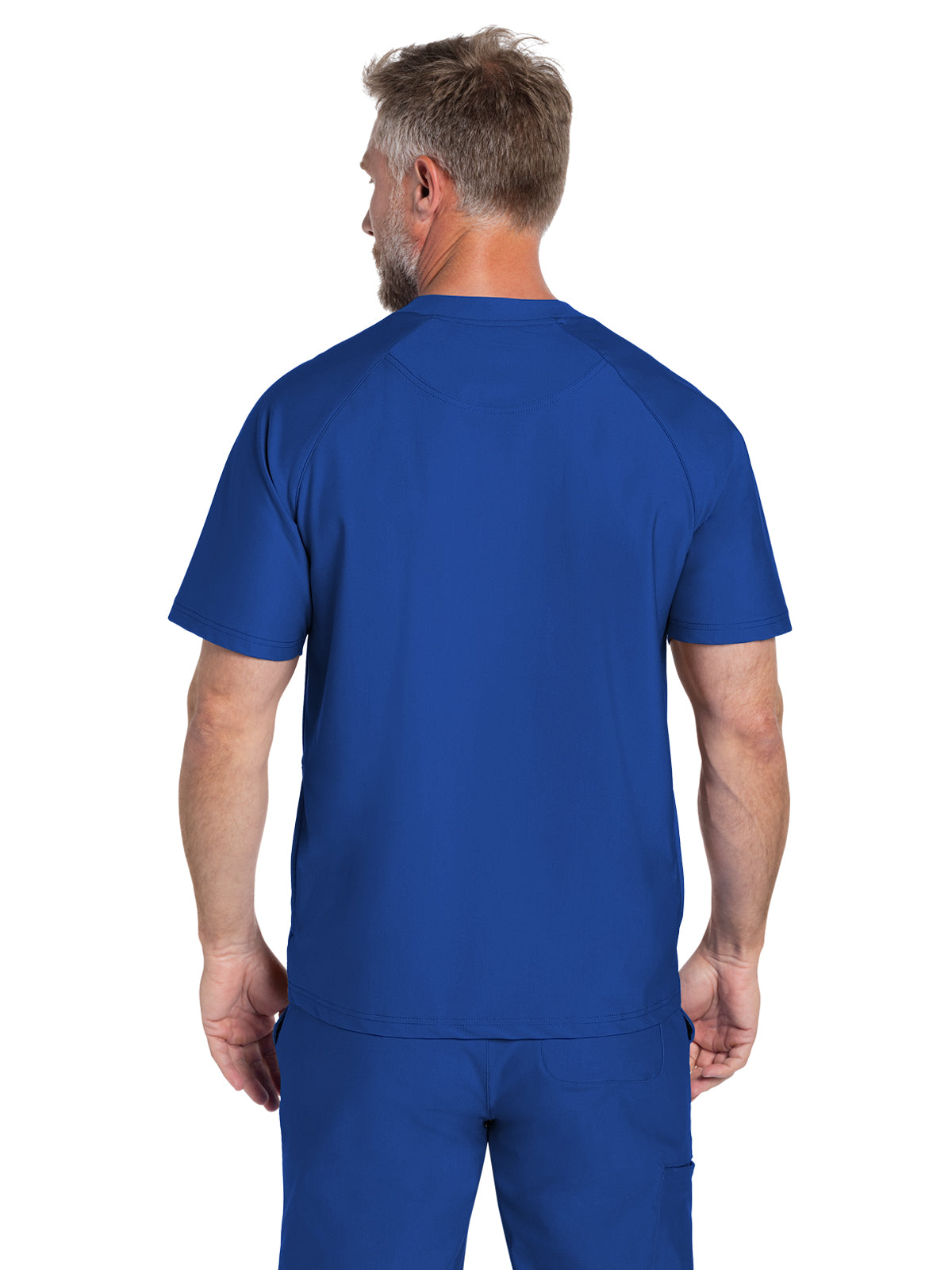 Men's 3-Pocket Henley Top - CK812 - Royal