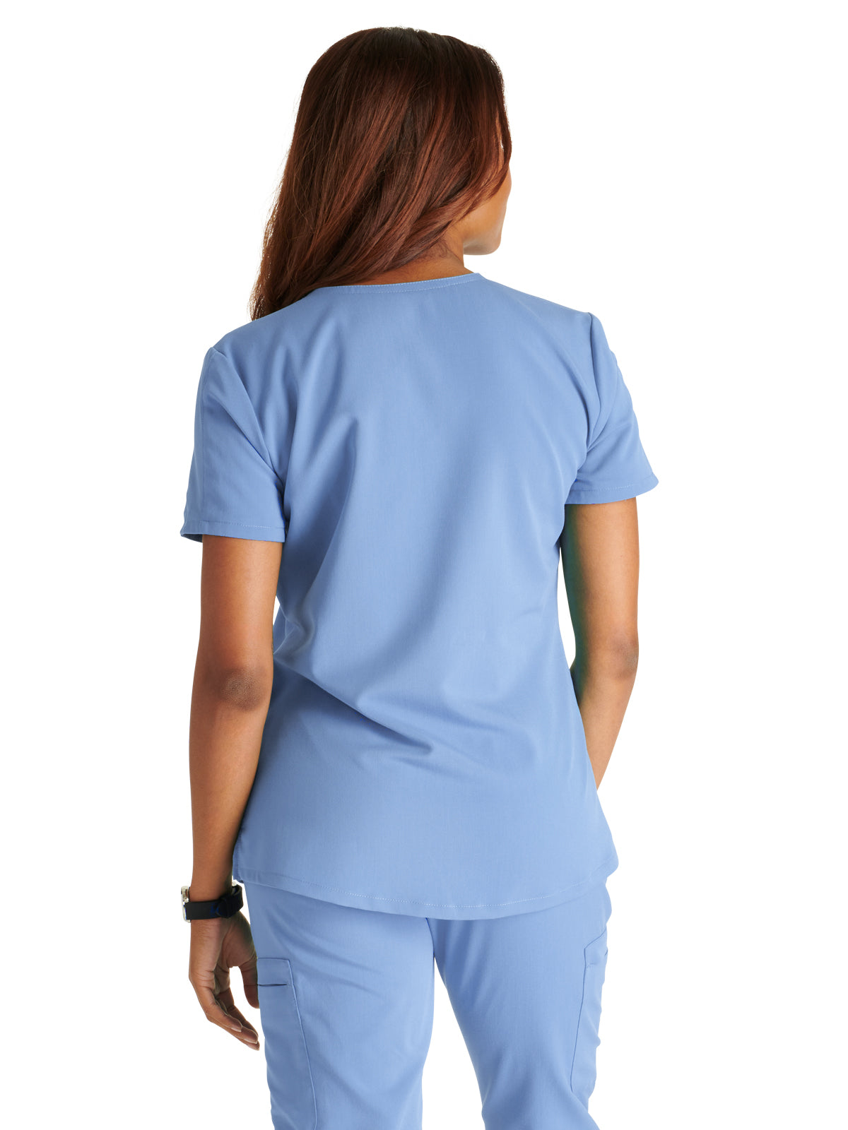 Women's V-Neck Scrub Top - CK837A - Ciel