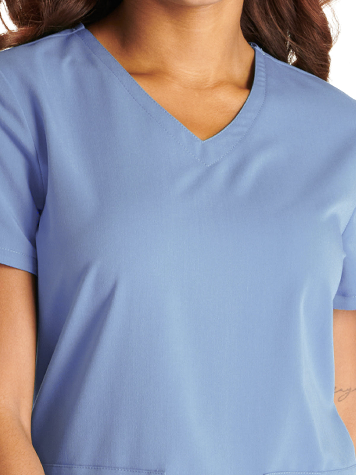 Women's V-Neck Scrub Top - CK837A - Ciel