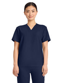 Unisex Pocketless V-Neck Top - CK869A - Navy
