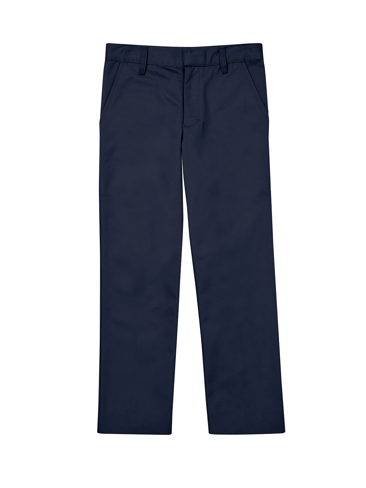 Boys' Flat Front Pant - CR003K - Dark Navy