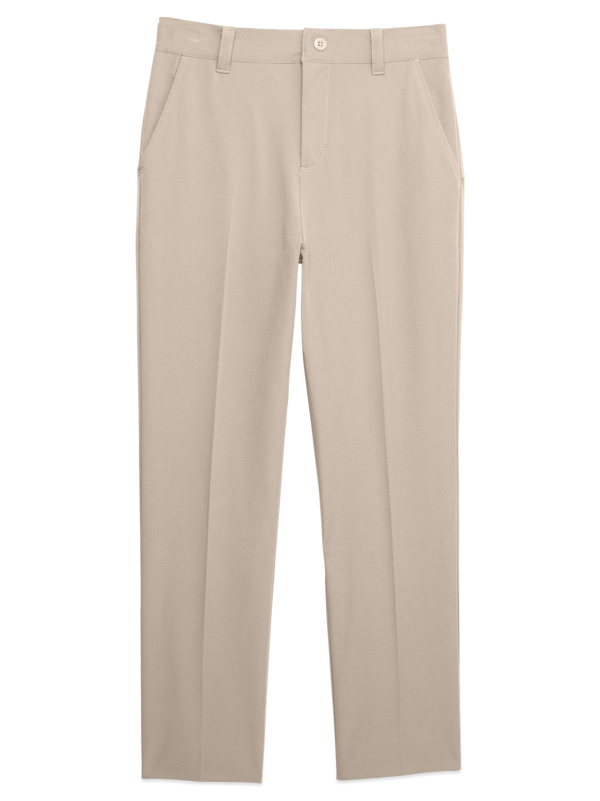 Boy's 4-Pocket Performance Husky Pant - CR005H - Khaki