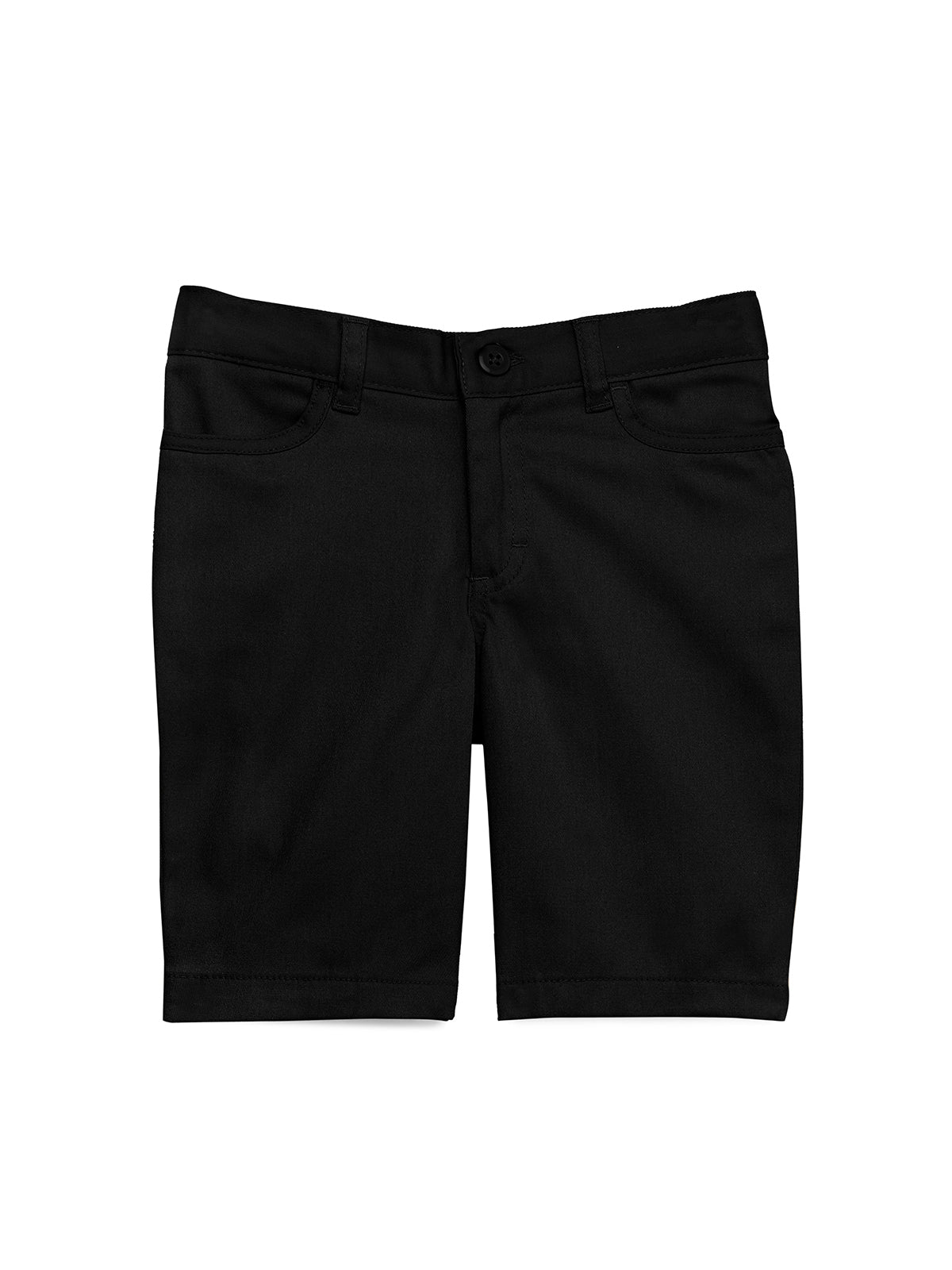 Women's 4-Pocket Matchstick Short - CR015J - Black