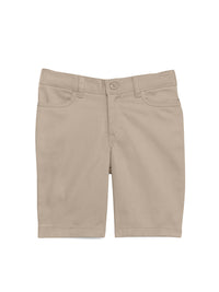 Girl's 4-Pocket Matchstick Short - CR015Y - Khaki