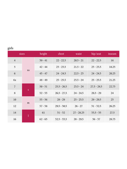SIZECHART