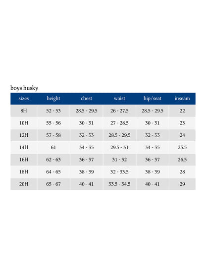SIZECHART
