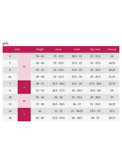 SIZECHART
