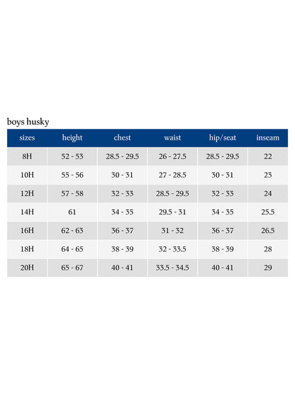 SIZECHART