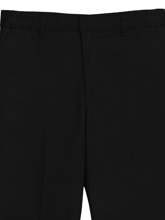 Men's 4-Pocket Flat Front Pant - CR032J - Black