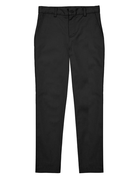 Girls' Flat Front Pant - CR101K - Black